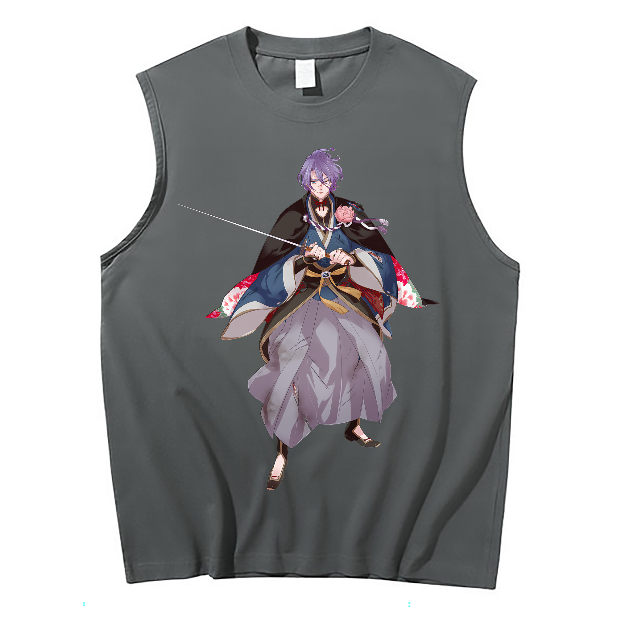 （画像用） 刀剣乱舞 Touken Ranbu コットン100％タンクトップ（フロントプリント）